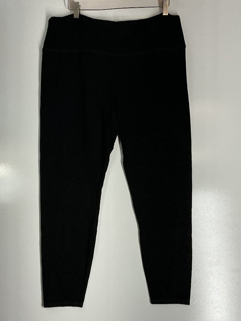 Member's Mark Luxe Leggings XXL Black Wide Waistband Stretch SC1006